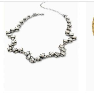 Hatley Baguette statement Necklace by Stella and D